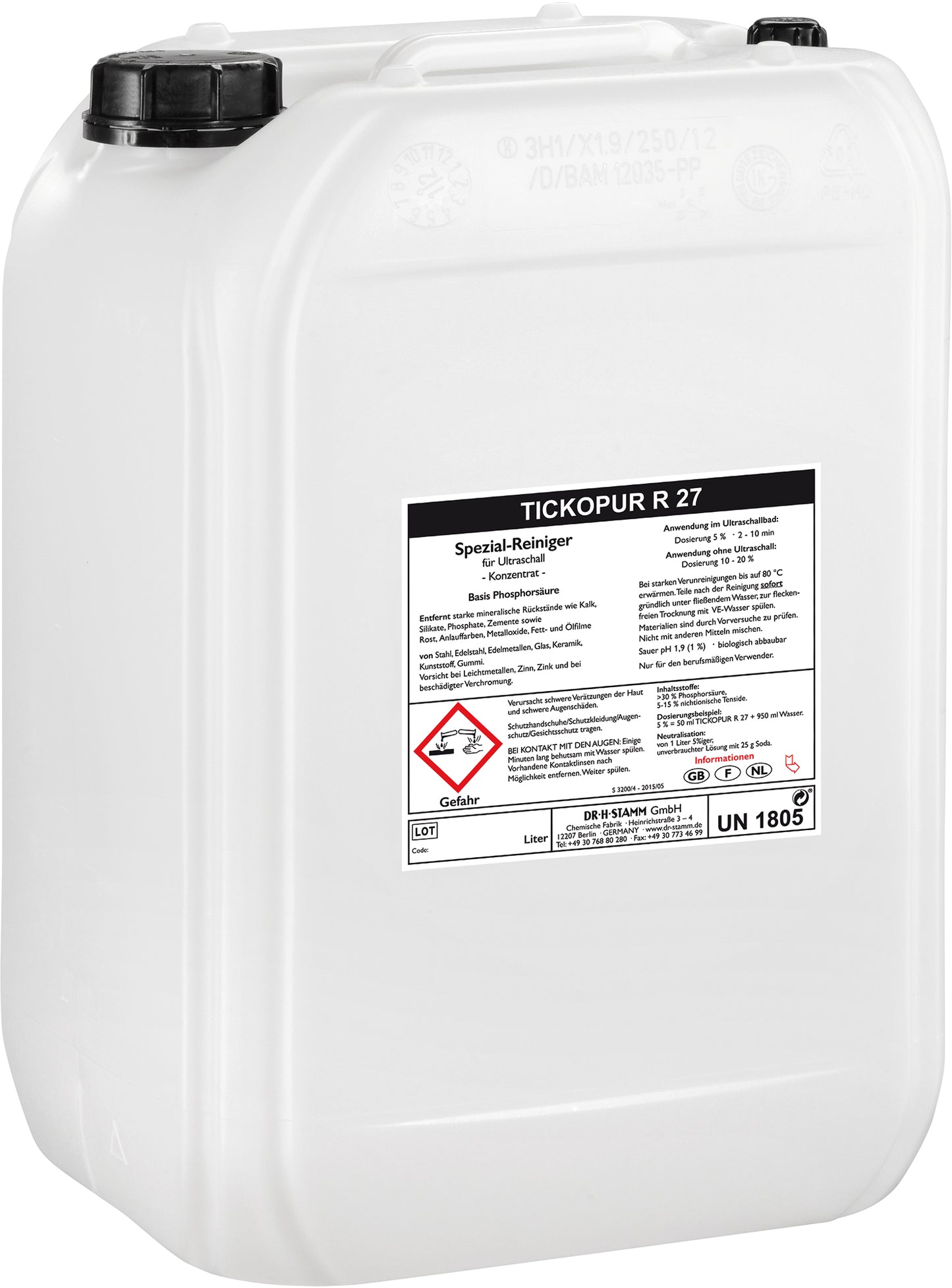 TICKOPUR R 27 - 200 Liter