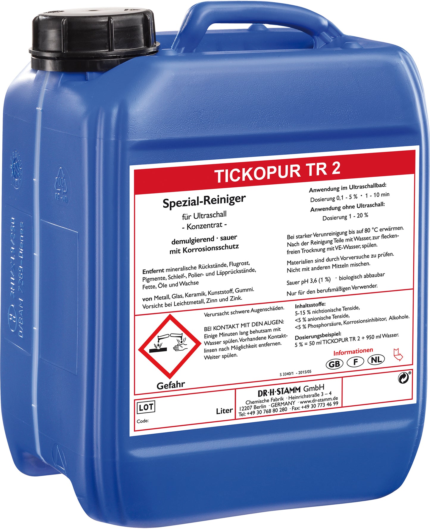 TICKOPUR TR 2 - 5 Liter
